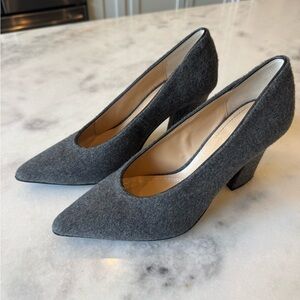 Elegant Gray Women's Pumps